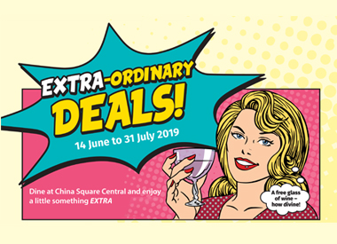 Extra-Ordinary Deals!